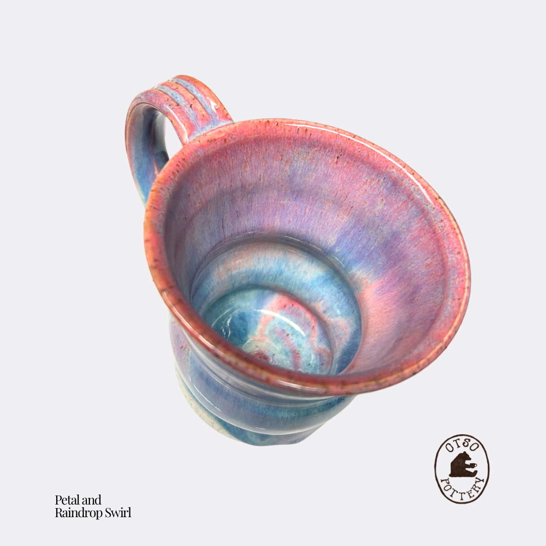 Petal and Raindrop Swirl