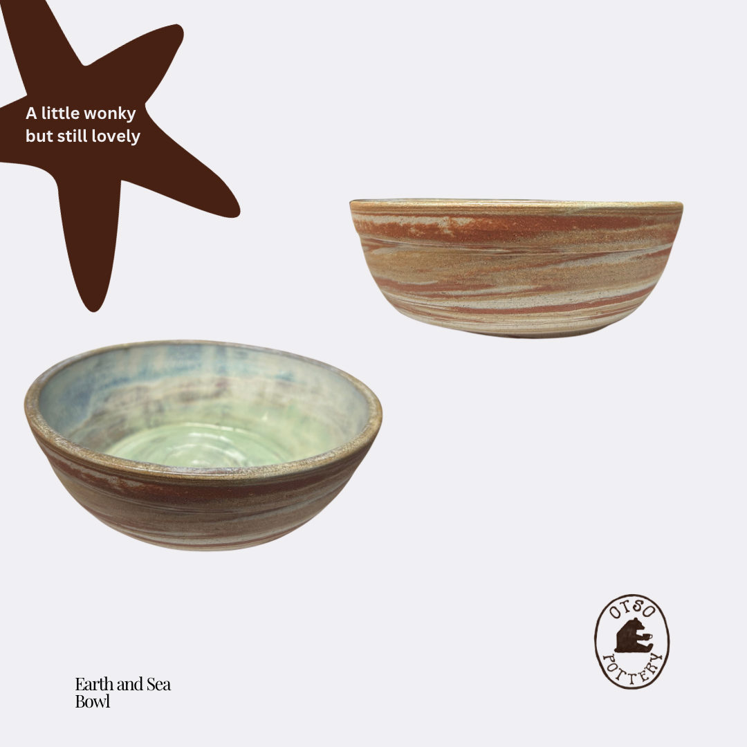 Wonky- Earth and Sea Bowl